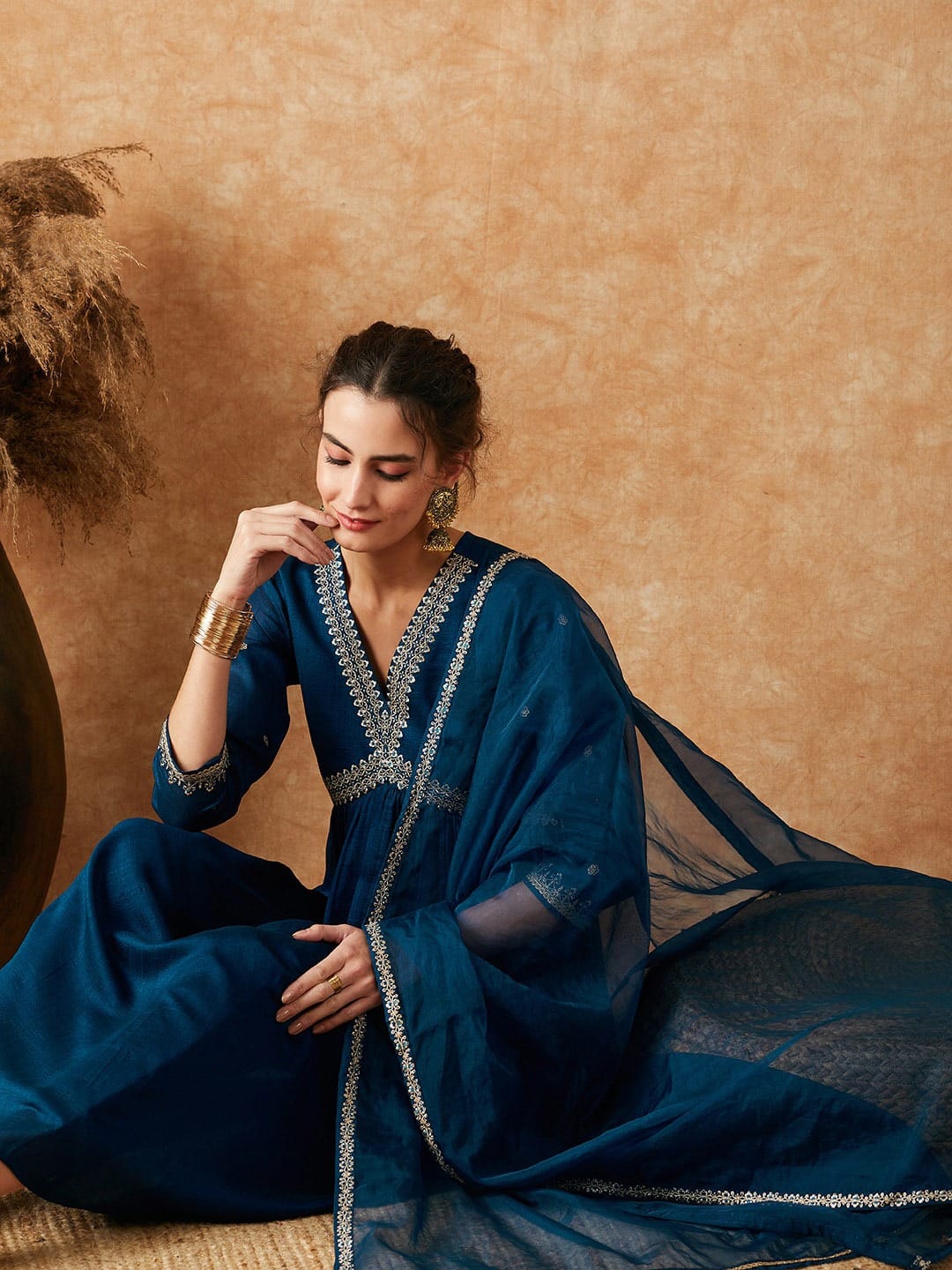 Kf Vi Muskan Vichitra Designer Kurti With Bottom Dupatta Wholesale Shop In Surat